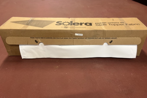 432252-R REPLACEMENT FABRIC FOR SLIDEOUT AWNING 50 FT WHT