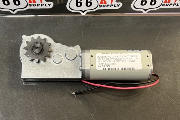 R25078 MOTOR KIT EXACT SLIDE W/ 12 TH SPROCKET FOR RH TOP MOUNT OR LH BOTTOM MOUNT